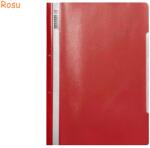 NOKI Dosar plastic cu sina si gauri NOKI Eco 48288 rosu