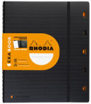 Rhodia Caiet cu spirala dubla A4, 80 file, 5 separatoare RHODIA Exabook