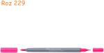 Faber-Castell Markere 2 capete, acuarela FABER-CASTELL Goldfaber Aqua Dual roz 229