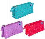 OXFORD Etui dublu cu 2 fermoare OXFORD Floral Penar