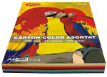 DACO Carton colorat A4 asortat DACO 120 g/mp, 100 coli/top