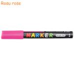 M&G Marker cu vopsea acrilica, varf rotund 2 mm, M-G rosu rose