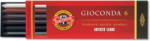 KOH-I-NOOR Mine creion mecanic 5, 6 mm, pentru arta, 6 buc/set, KOH-I-NOOR Gioconda 4869-3