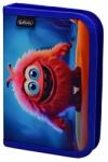 Herlitz Penar baieti neechipat, cu 1 fermoar si o clapeta, HERLITZ Pink Monster Penar