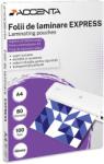 ACCENTA Folie laminare A4, 80 microni, ACCENTA Express, 100 buc/top