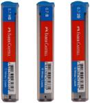 Faber-Castell Mine creion mecanic polymer 0.7 mm, 12 buc/set, FABER-CASTELL 2B