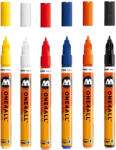 MOLOTOW Marker pictura cu vopsea acrilica, 1.5 mm MOLOTOW One4All 127H-CO signal white