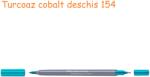 Faber-Castell Markere 2 capete, acuarela FABER-CASTELL Goldfaber Aqua Dual turcoaz cobalt deschis 154