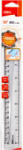Deli Rigla din plastic transparent 20 cm DELI