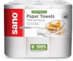 SANO Prosop hartie SANO, 2 straturi, 6 role/set