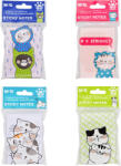 M-G Notes autoadeziv 76x51 mm, 100 file, M-G, So Many Cats lila