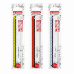 Herlitz Rigla din plastic 17 cm HERLITZ My. Pen