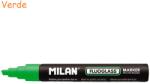 MILAN Marker tabla magnetica sticla MILAN Fluoglass verde