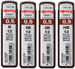 rOtring Mine creion 0, 5 mm 12 buc. /set ROTRING B (mediu)