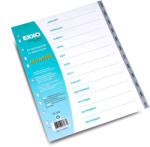 EXXO Index plastic calendaristic Ian-Dec, A4, EXXO