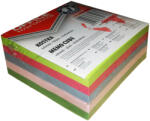 Office Products Cub din hartie color lipit lateral 8.5x8.5cm, 200 file, OFFICE PRODUCTS