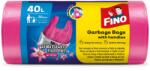 FINO Saci menajeri parfumati, cu manere, FINO Color Premium, 40 L, 20 buc/rola