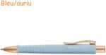 Faber-Castell Pix cu mecanism XB FABER-CASTELL Poly Ball bleu/auriu