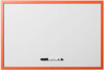 Bi-Office Tabla nemagnetica alba, rama color, BI-OFFICE, 60x90 cm orange