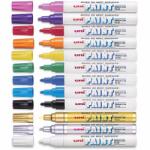 uni Marker cu vopsea 2.2-2.8 mm UNI Paint PX-20 alb