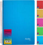 NOTTE Caiet cu spirala A4, 120 file, 3 separatoare, matematica, NOTTE Select
