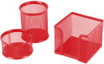 MAS Set 3 piese suport metalic accesorii birou Mesh MAS verde