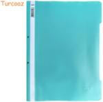 NOKI Dosar plastic cu sina si gauri NOKI Eco 48288 turcoaz