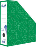 SKAG Suport vertical din carton pentru cataloage, 9 cm, SKAG Plan verde