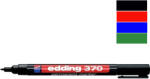 edding Marker permanent, varf rotund, 1 mm EDDING 370 rosu