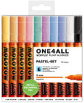 MOLOTOW Marker pictura cu vopsea acrilica, 2 mm MOLOTOW One4All 127HS Pastel, 10 buc/set