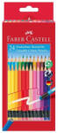 Faber-Castell Creioane colorate cu guma, eco 24 buc/set FABER-CASTELL, FC116625