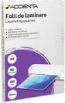 ACCENTA Folie laminare A4, 80 microni, ACCENTA, 100 buc/top