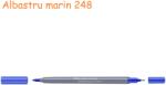 Faber-Castell Markere 2 capete, acuarela FABER-CASTELL Goldfaber Aqua Dual albastru marin 248