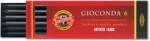 KOH-I-NOOR Mine creion mecanic 5, 6 mm, pentru arta, 6 buc/set, KOH-I-NOOR Gioconda 4869-4