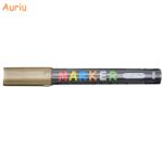 M&G Marker cu vopsea acrilica, varf rotund 2 mm, M-G auriu