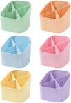 HAN Suport instrumente de scris 4 compartimente, culori pastel, HAN Re-X-Loop roz