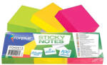 Forpus Notes autoadeziv 50x38 mm, 3x100 file/set, neon FORPUS