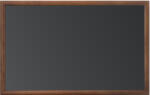 BI-OFFICE Tabla neagra creta 60x90 cm, rama nuc, BI-OFFICE Transitional PM0715062