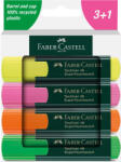 Faber-Castell Textmarker FABER-CASTELL 1548, 4 buc/set