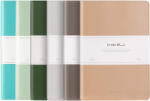 DELI Caiet A5, 96 file, coperta flexibila, DELI NS203