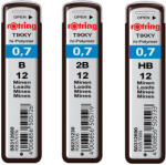 rOtring Mine creion 0, 7 mm 12 buc. /set ROTRING B (mediu)
