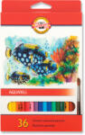 KOH-I-NOOR Creioane colorate acuarela KOH-I-NOOR Aquarell 3719, 36 buc/set