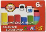 KOH-I-NOOR Creta colorata KOH-I-NOOR, 6 buc/cutie