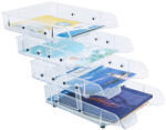 ARK Set 4 tavite culisante documente ARK 2084 transparent fumuriu Dulap arhivare