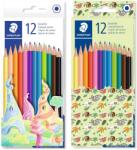 STAEDTLER Creioane colorate hexagonale 12 culori/set STAEDTLER 175PMC12