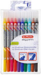 Herlitz Liner cu 2 capete, 10 culori/set, HERLITZ My. Pen 2 in 1