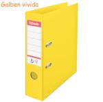 Esselte Biblioraft A4 plastifiat interior-exterior, 7.5 cm, ESSELTE NO. 1 Power galben vivida