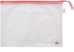 ACCENTA Mapa plastic A4 cu fermoar, ACCENTA Mesh
