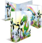 HERMA Biblioraft A4 carton laminat, 7 cm, HERMA Kids Dinos