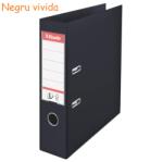 Esselte Biblioraft A4 plastifiat interior-exterior, 7.5 cm, ESSELTE NO. 1 Power negru vivida